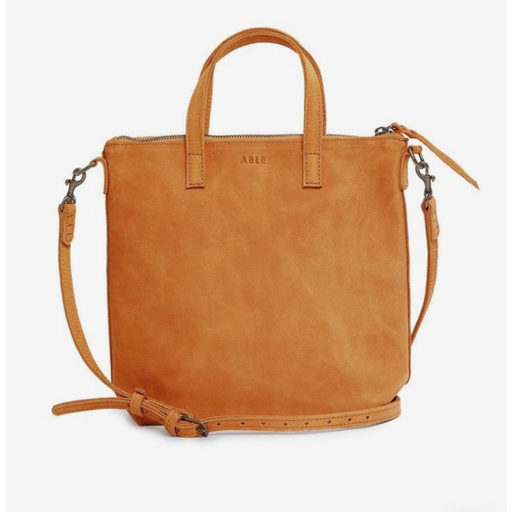 Able Tan Crossbody Bag